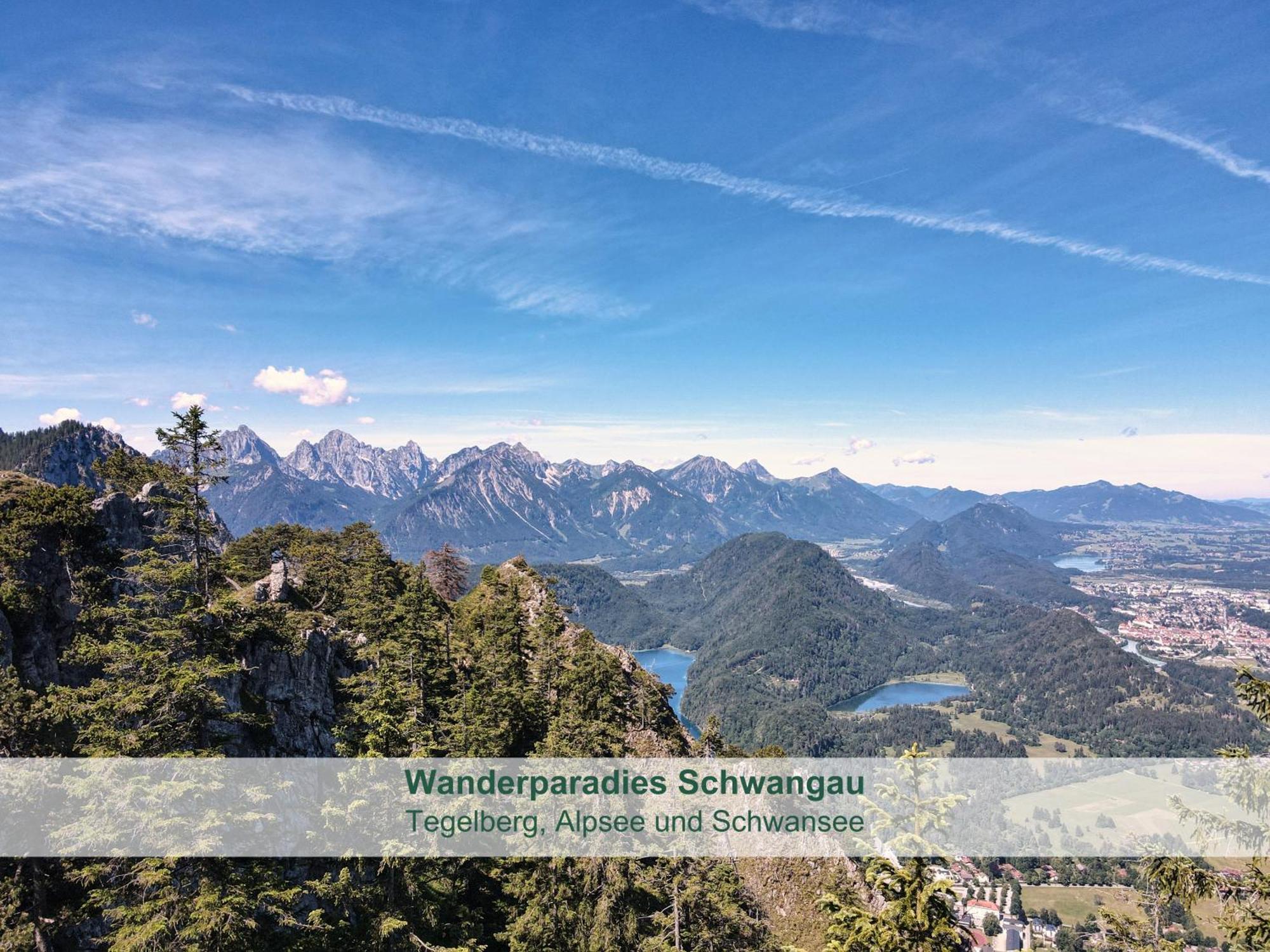 Chalet - Ferienwohnungen - Biohof Stoeger - Panoramasuedbalkon - Grandiose Aussicht Auf See, Berge Und Schloss Neuschwanstein Rieden Kültér fotó