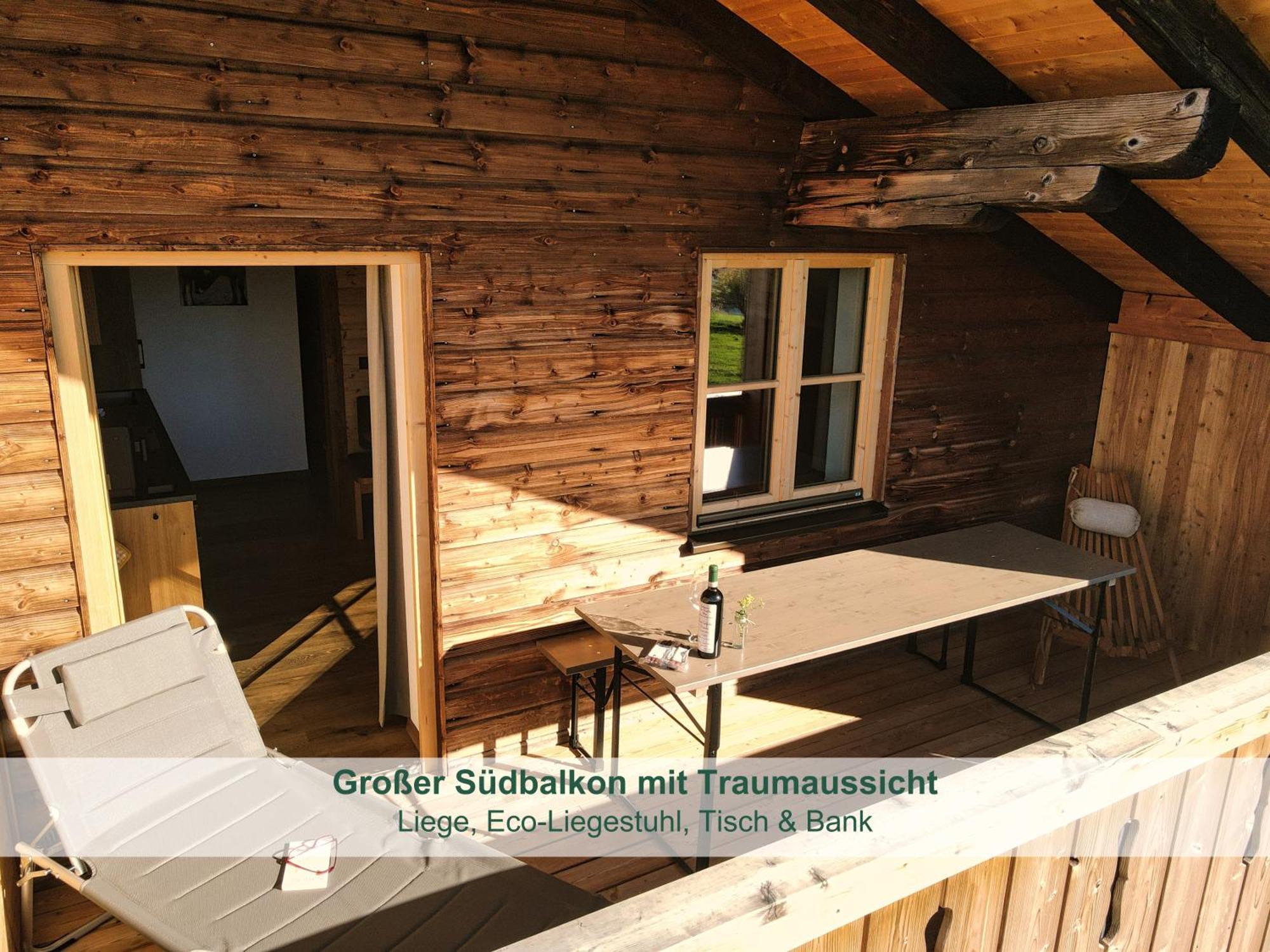 Chalet - Ferienwohnungen - Biohof Stoeger - Panoramasuedbalkon - Grandiose Aussicht Auf See, Berge Und Schloss Neuschwanstein Rieden Kültér fotó